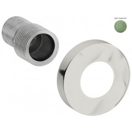 Отражатель, Сунержа, TUBE, с эксцентриком, материал-нержавеющая сталь, цвет-RAL 6021 Бледно-зелёный