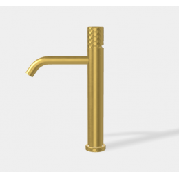 Смеситель для раковины, Fima Carlo Frattini, Spillo Tech, , X COLLECTION, цвет-брашированное золото