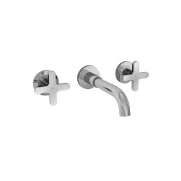 Смеситель для раковины, Fantini, Icona Classic, цвет-Matt Gun Metal PVD