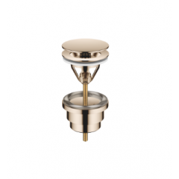 Донный клапан, Dornbracht, для раковин без переливного устройства, 1 1/4", цвет-Light Gold