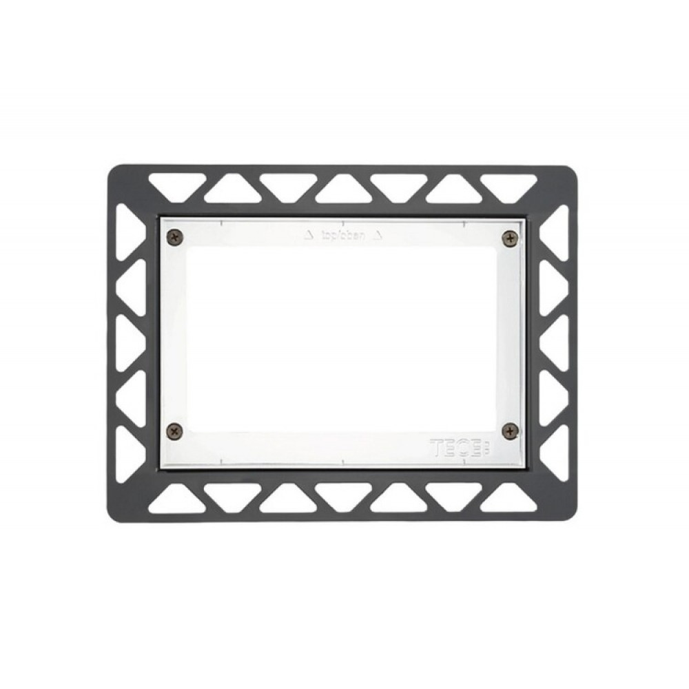 Монтажная рамка для кнопки смыва, TECE, TECEloop, TECEsquare, цвет-хром глянцевый