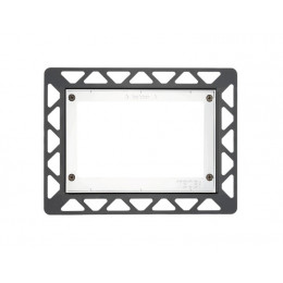 Монтажная рамка для кнопки смыва, TECE, TECEloop, TECEsquare, цвет-хром глянцевый