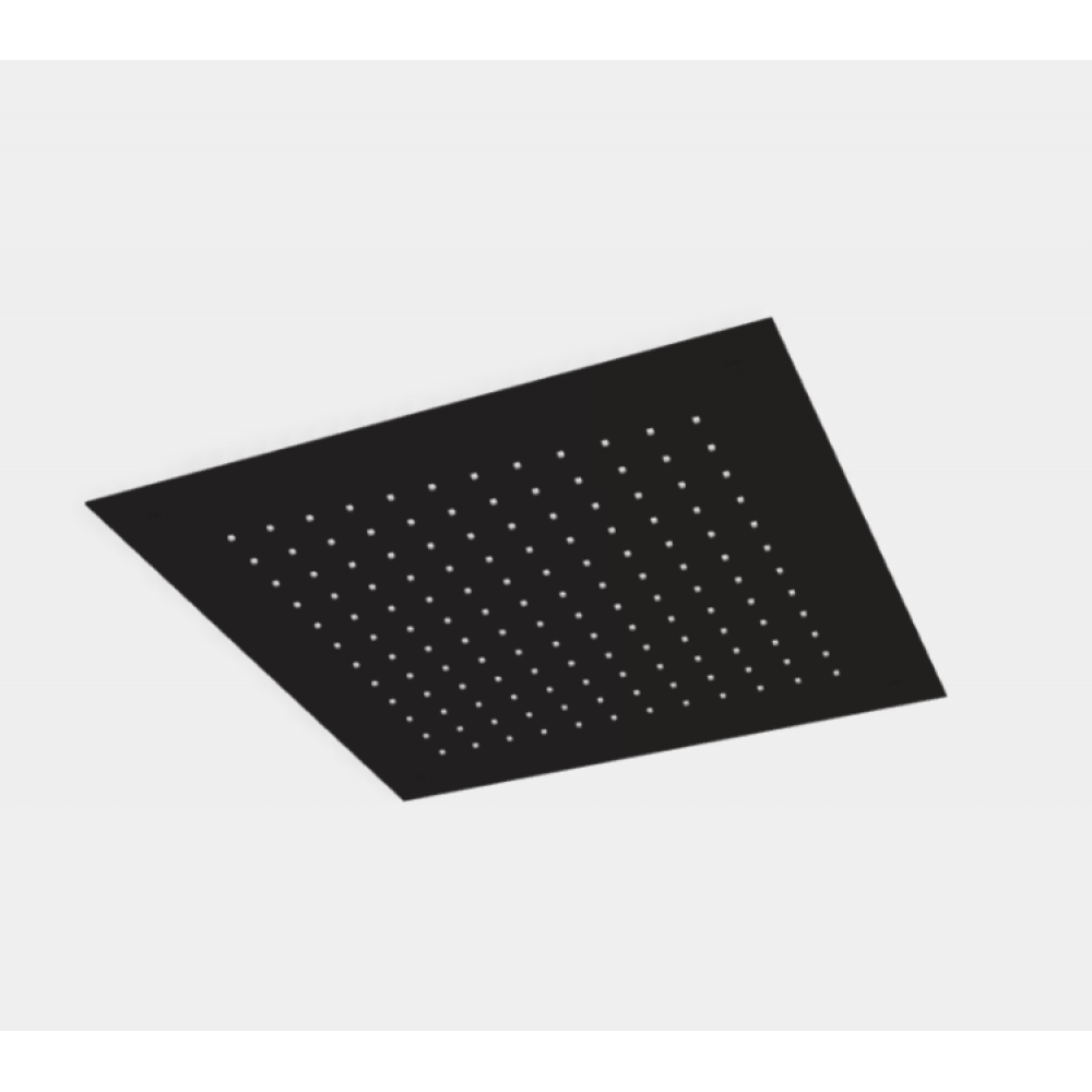 Верхний душ, Fima Carlo Frattini, Showerhead, 500*500, цвет-черный матовый