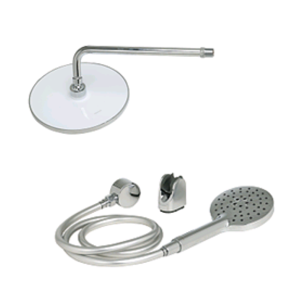 Душевой набор, Smartflow, лейка, шланг, держатель, цвет-хром