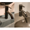 Комплект смесителей, Duravit, C.1, смеситель для биде + смеситель для раковины, цвет-черный матовый