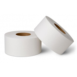 Бумага туалетная двухслойная премиум белая NOFER OC-2-160 (Блок: 12 рул. по 160м), Nofer