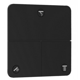 Вентиль, Hansgrohe, ShowerSelect Comfort Q, для 3 потребителей, цвет-черный матовый