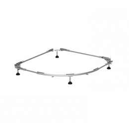 Ножки для душевого поддона, Bette, BetteCorner, шг-1000*1000 мм, хром/черный