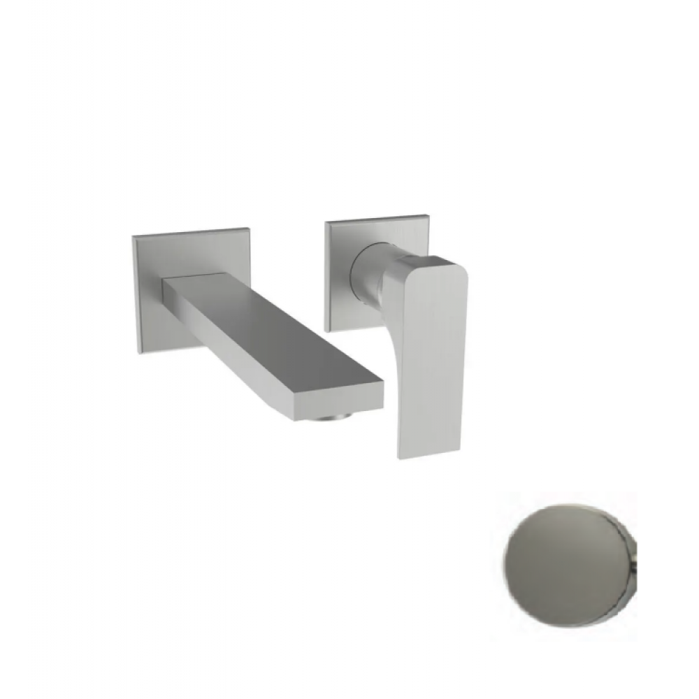 Смеситель для раковины, Fima Carlo Frattini, Fit, цвет-никель брашированный