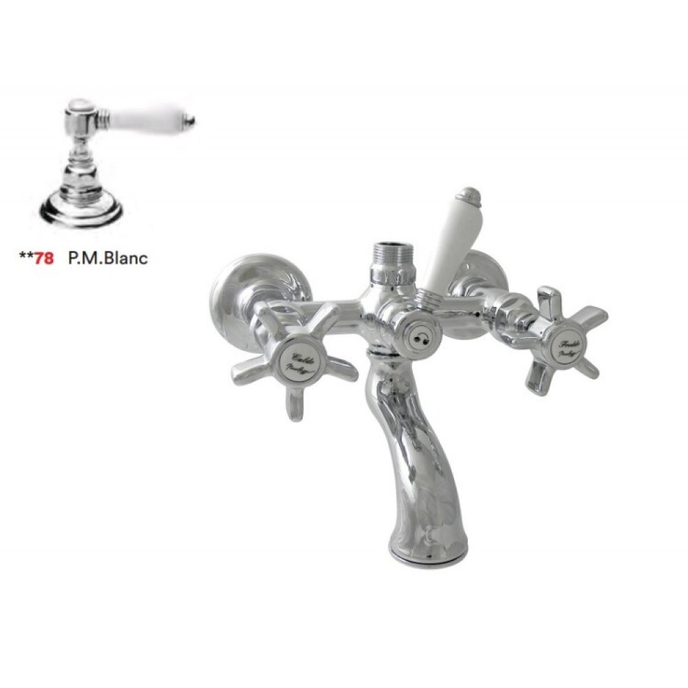 Смеситель для ванны и душа, Nicolazzi, P.Mont Blanc, цвет-Bronze Plated