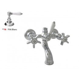 Смеситель для ванны и душа, Nicolazzi, P.Mont Blanc, цвет-Bronze Plated
