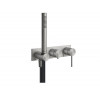 Смеситель для душа, Gessi, Shower316, цвет-Steel Brushed