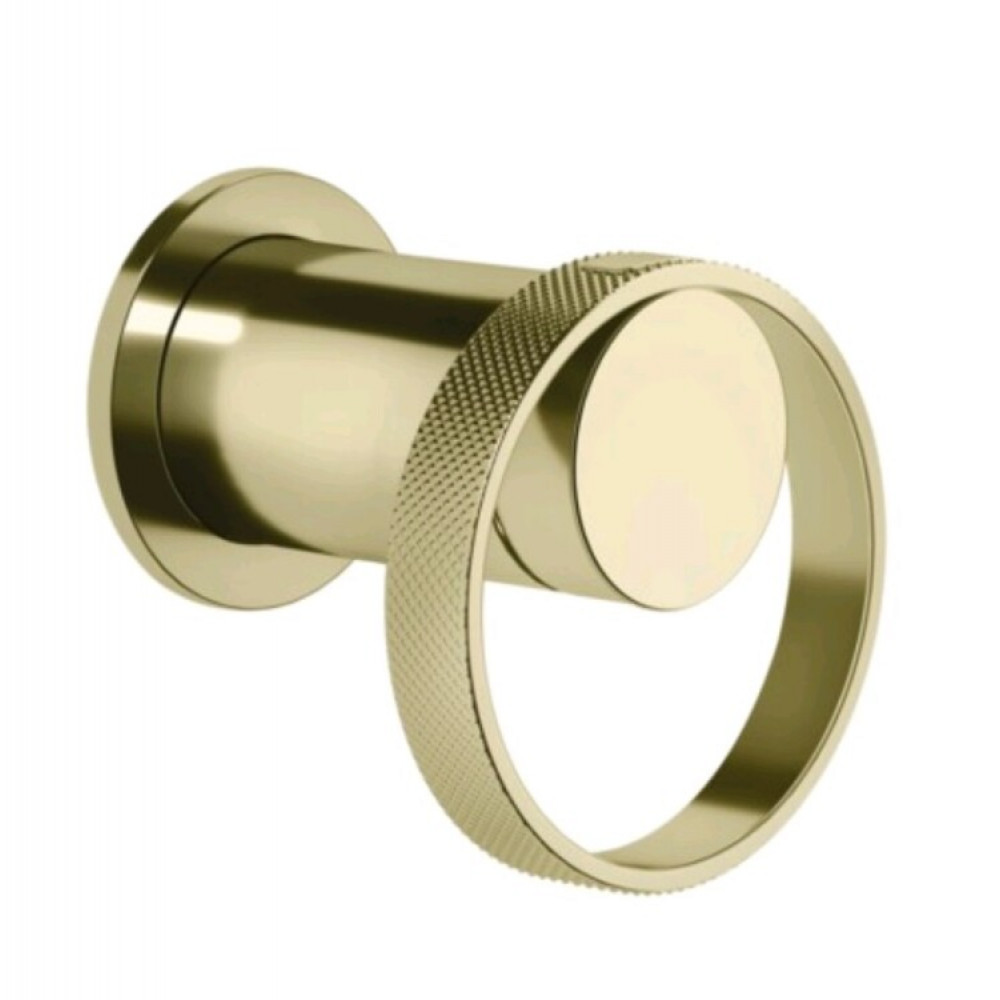 Смеситель для душа, Gessi, Anello, на 1 потребитель, цвет-Brass PVD