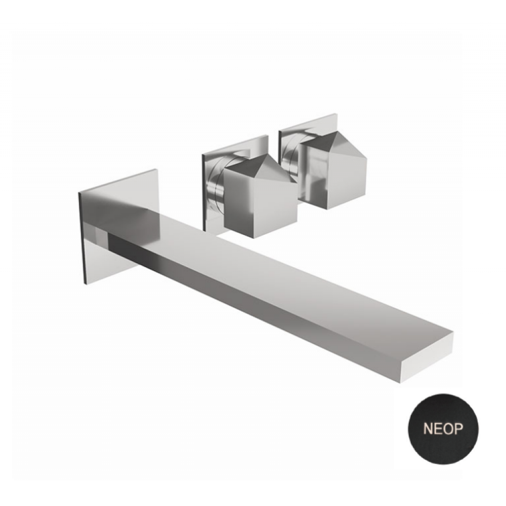 Смеситель для раковины, Carimali, DSide, цвет-черный матовый