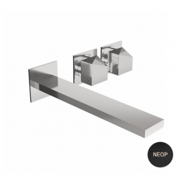Смеситель для раковины, Carimali, DSide, цвет-черный матовый