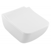 Унитаз, Villeroy&Boch, Venticello, подвесной, шгв 375*560*330, CeramicPlus, цвет-Stone White