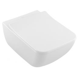 Унитаз, Villeroy&Boch, Venticello, подвесной, шгв 375*560*330, CeramicPlus, цвет-Stone White