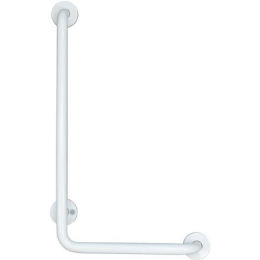 Поручень, Nofer, угловой, шгв 400*70*600, цвет-белый