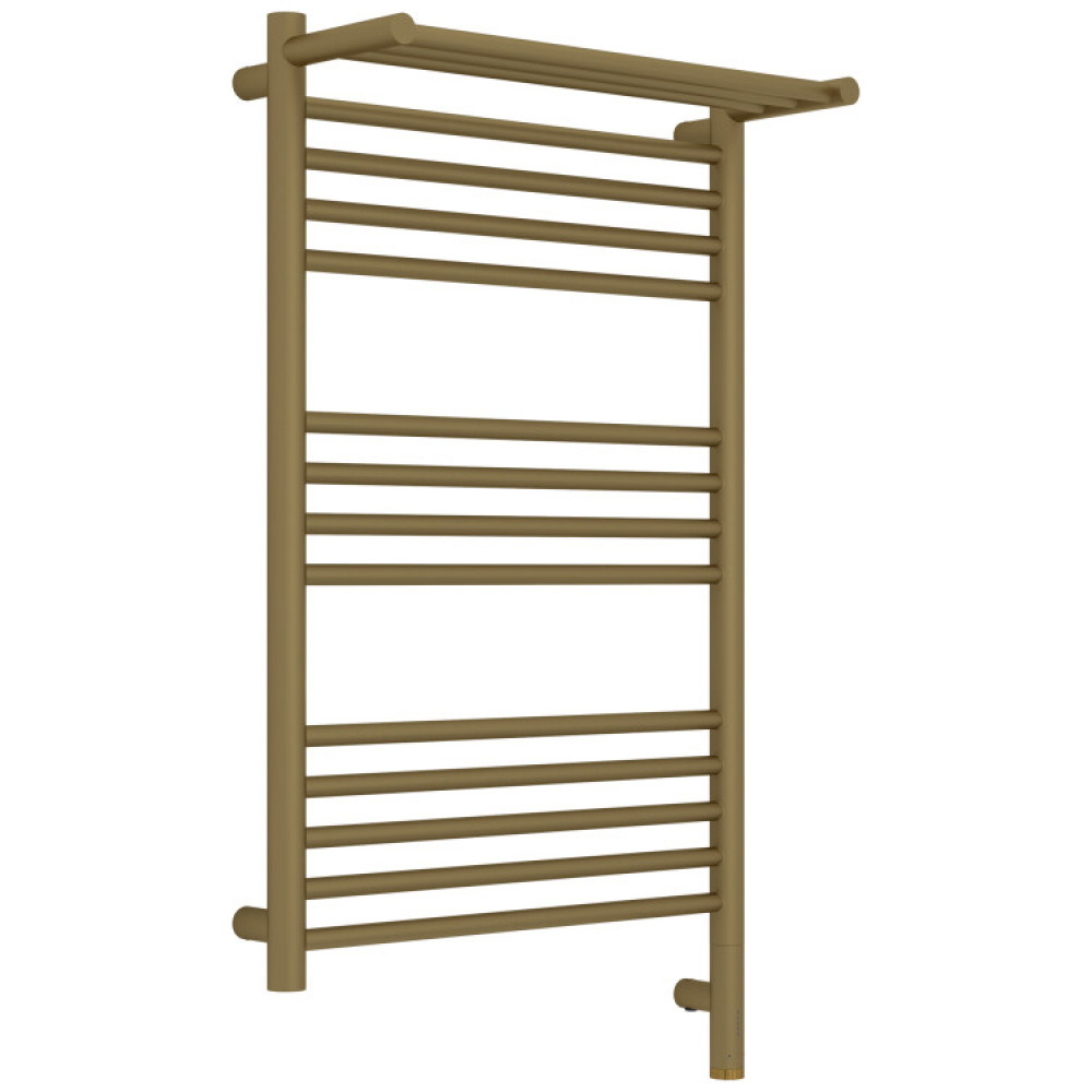 Полотенцесушитель, Сунержа, Богема 3.1, с 1 полкой, шгв 532*215*924, нижнее справа, МЭМ, цвет-золото матовое