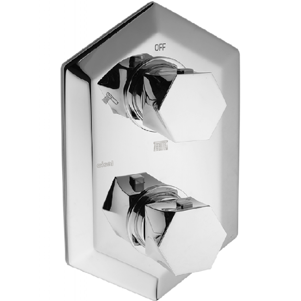 Смеситель для душа, Cisal, Chérie, цвет-Chrome