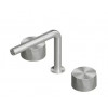 Смеситель для раковины, Quadro design, HB, цвет-сталь брашированная