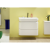 Тумба под раковину, Burg, b:me, шгв 800*550*680, раковина-в комплекте, цвет-белый матовый