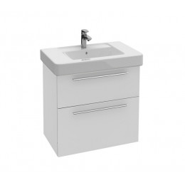 Тумба под раковину, Villeroy&Boch, Verity Design, шгв 750*450*575, раковина-необходимо заказать, цвет-белый