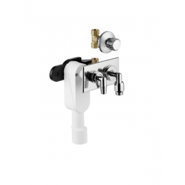 Сифон, Viega, V3 - Сифоны для моек, для стиральных и посудомоечных машин, скрытого монтажа, цвет-белый