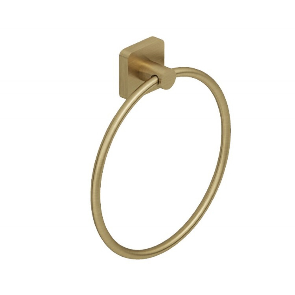 Полотенцедержатель, Kludi, VELA S, шгв 168*35*186, цвет-золото брашированное/шлифованное (Brushed Gold)