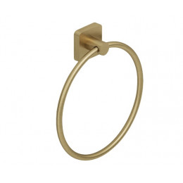 Полотенцедержатель, Kludi, VELA S, шгв 168*35*186, цвет-золото брашированное/шлифованное (Brushed Gold)