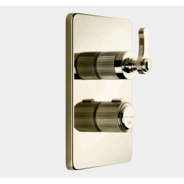 Смеситель для душа, Gessi, VENTI20, на 3 потребителя, цвет-латунь PVD (Brass PVD)