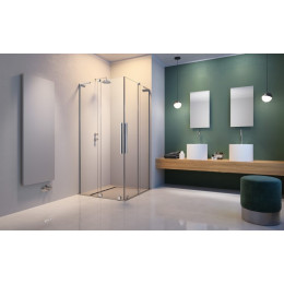 Дверь, Radaway, Furo SL KDD, шв 900*2000, петли-справа, хром, цвет стекла-прозрачный, Easy Clean