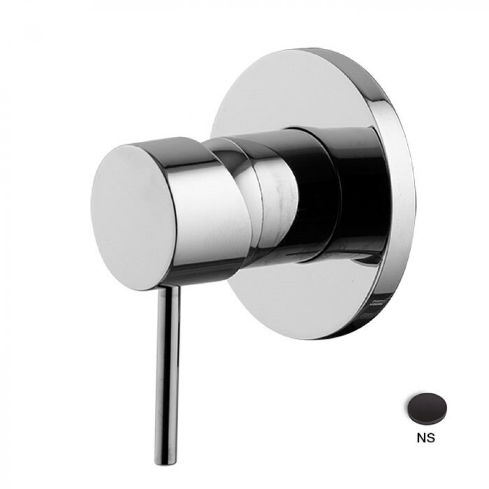 Смеситель для душа, Fima Carlo Frattini, Spillo Up, цвет-черный матовый