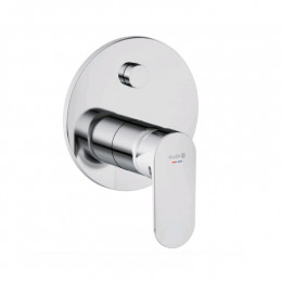 Смеситель для душа, Kludi, X1, на 2 потребителя, цвет-хром