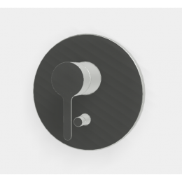 Смеситель для душа, Fima Carlo Frattini, Snap, на 2 потребителя, цвет-хром