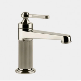 Смеситель для раковины, Gessi, VENTI20, цвет-Nickel PVD