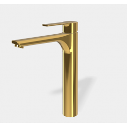 Смеситель для раковины, Fima Carlo Frattini, Mast, цвет-золото
