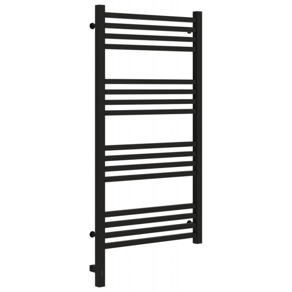 Полотенцесушитель, Сунержа, Модус 3.0, шгв 530*75*1120, слева, МЭМ, цвет-чёрный матовый
