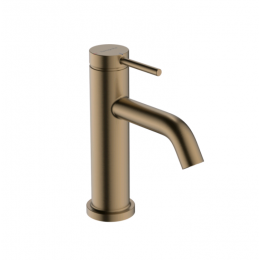 Смеситель для раковины, Hansgrohe, Tecturis S, CoolStart EcoSmart, цвет-бронза шлифованная