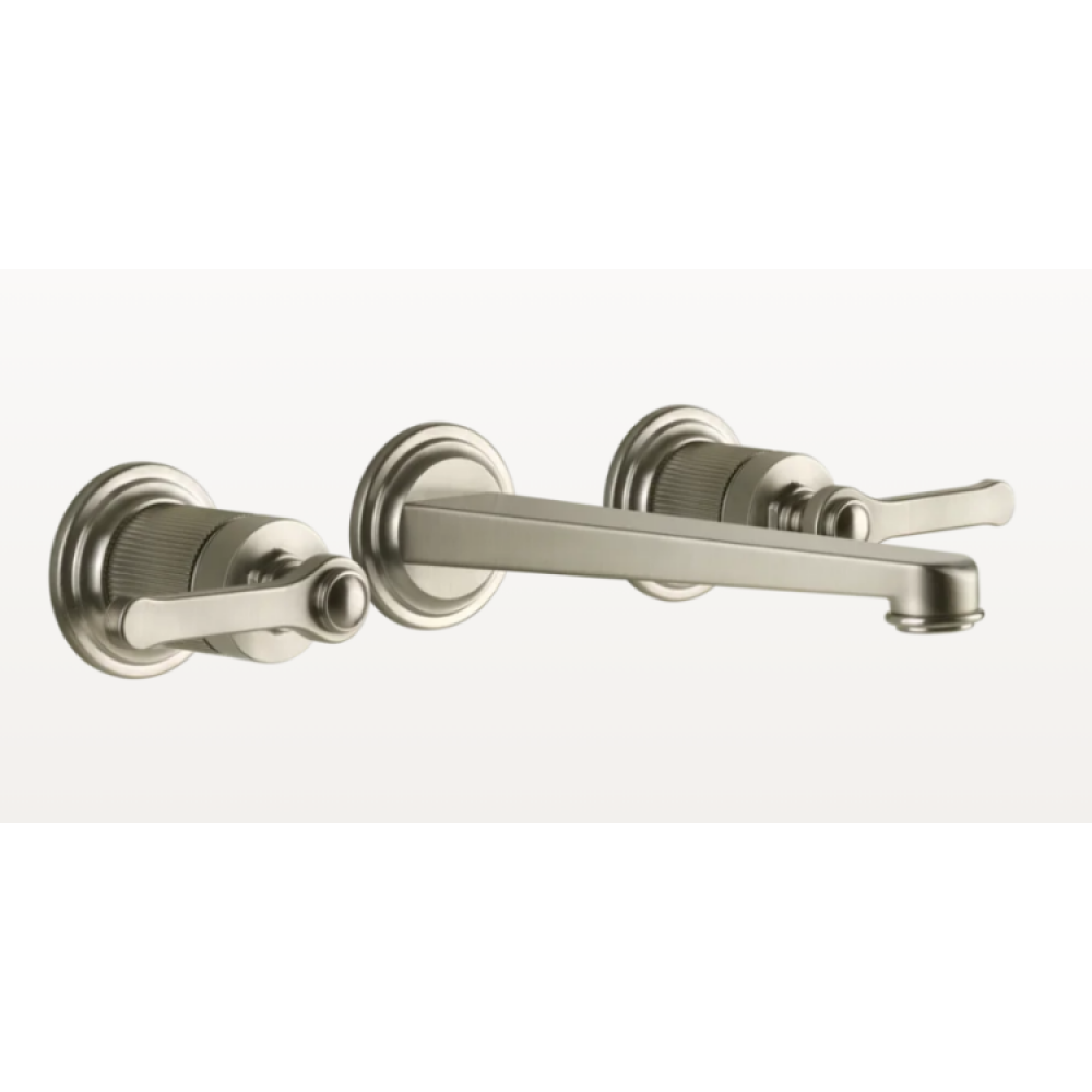Смеситель для раковины, Gessi, VENTI20, цвет-Finox Brushed Nickel