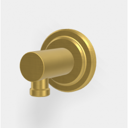 Шланговое подсоединение, Fima Carlo Frattini, Park Lane, цвет-золото брашированное