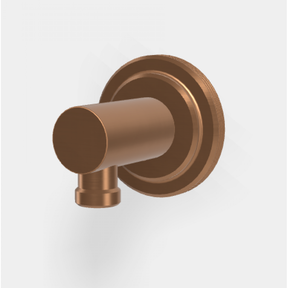 Шланговое подсоединение, Fima Carlo Frattini, Park Lane, цвет-бронза брашированная янтарная