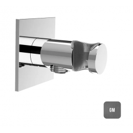 Шланговое подсоединение, Almar, Showers Accessories,  цвет-Gun Metal Brushed PVD (Товар заказной, возврату не подлежит)