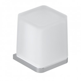 Дозатор для жидкого мыла, Splendy, Inspiration S, нажимной снизу, шгв 78*80*118, цвет дозатора-хром