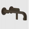 Смеситель для раковины, Gessi, Inciso, цвет-Dark Bronze