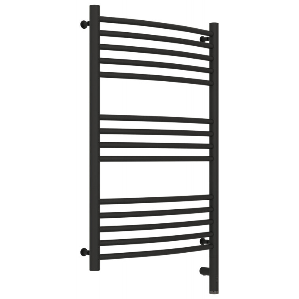 Полотенцесушитель, Сунержа, Богема 3.0, выгнутая, шгв 532*103*924, нижнее справа, МЭМ, цвет-тёмный титан муар