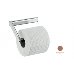 Бумагодержатель, Axor, Axor Universal Softsquare, шгв 143*81*71, цвет-шлифованное красное золото