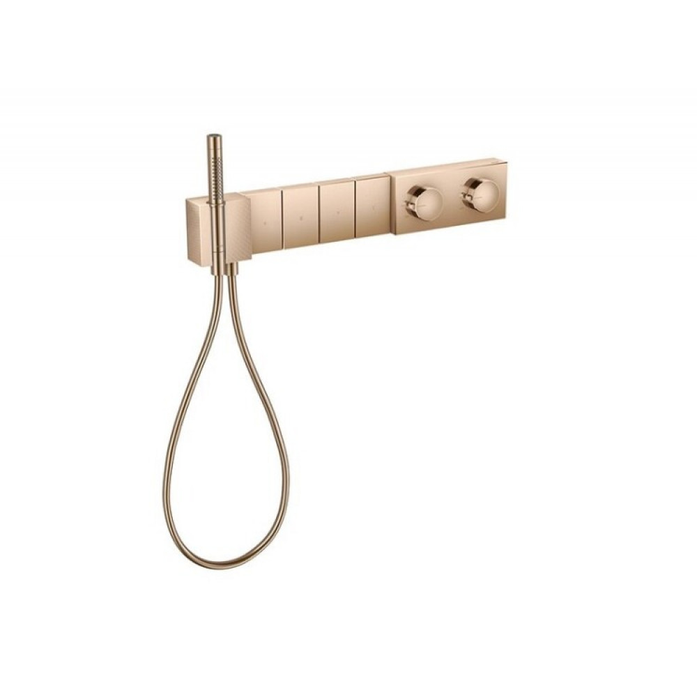 Смеситель для душа, Axor, Axor Edge, на 4 потребителя, цвет-полированное красное золото