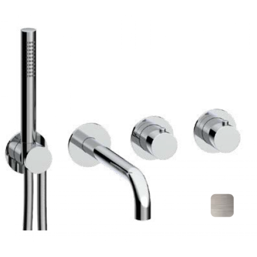 Смеситель для ванны и душа, Almar, Water Control Modular, цвет-Nickel Brushed (Товар заказной, возврату не подлежит)