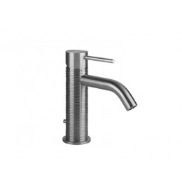 Смеситель для раковины, Gessi, Trame, цвет-Copper Brushed PVD